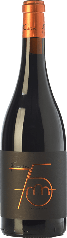 17,95 € Free Shipping | Red wine Fariña 75 Aniversario Aged D.O. Toro Castilla y León Spain Tinta de Toro Bottle 75 cl