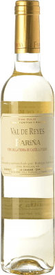 7,95 € Envío gratis | Vino blanco Fariña Val de Reyes Semi-Seco Semi-Dulce I.G.P. Vino de la Tierra de Castilla y León Castilla y León España Moscato, Albillo Botella 75 cl