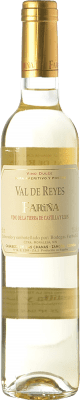 7,95 € Envío gratis | Vino Blanco Fariña Val de Reyes Semiseco I.G.P. Vino de la Tierra de Castilla y León Castilla y León España Moscato, Albillo 75 cl