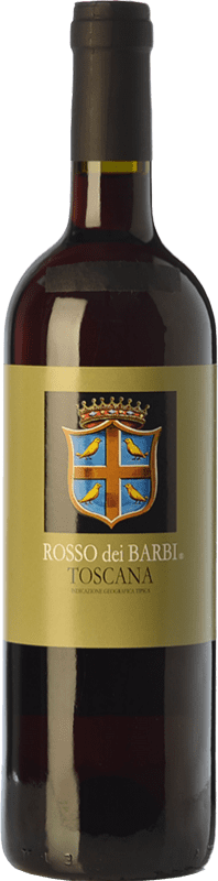 8,95 € Envio grátis | Vinho tinto Fattoria dei Barbi Rosso dei Barbi I.G.T. Toscana Tuscany Itália Sangiovese Garrafa 75 cl