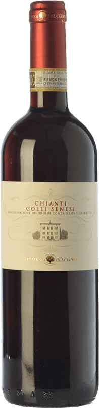 9,95 € Free Shipping | Red wine Fattoria del Cerro Colli Senesi D.O.C.G. Chianti Tuscany Italy Merlot, Sangiovese Bottle 75 cl