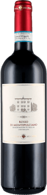 18,95 € Spedizione Gratuita | Vino rosso Fattoria del Cerro D.O.C. Rosso di Montepulciano Toscana Italia Syrah, Sangiovese Bottiglia 75 cl