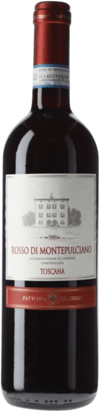 17,95 € Envío gratis | Vino tinto Fattoria del Cerro D.O.C. Rosso di Montepulciano Toscana Italia Syrah, Sangiovese Botella 75 cl
