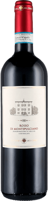 18,95 € 送料無料 | 赤ワイン Fattoria del Cerro D.O.C. Rosso di Montepulciano トスカーナ イタリア Syrah, Sangiovese ボトル 75 cl