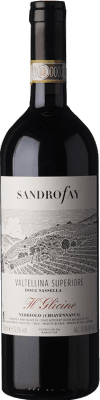 44,95 € Free Shipping | Red wine Fay Sassella Il Glicine D.O.C.G. Valtellina Superiore Lombardia Italy Nebbiolo Bottle 75 cl