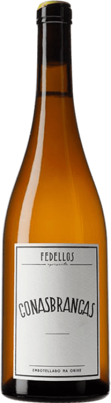 26,95 € Free Shipping | White wine Fedellos do Couto Conasbrancas Aged D.O. Ribeira Sacra Galicia Spain Godello, Treixadura, Doña Blanca Bottle 75 cl