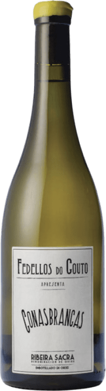 27,95 € Free Shipping | White Wine Fedellos do Couto Conasbrancas Crianza — Aged D.O. Ribeira Sacra Galicia Spain Godello, Treixadura, Doña Blanca Bottle 75 cl