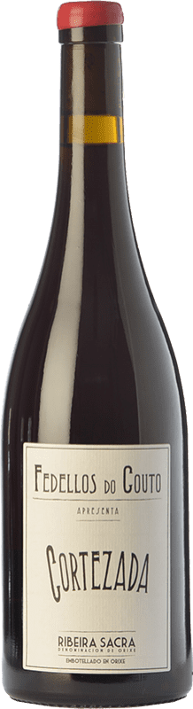 22,95 € Free Shipping | Red wine Fedellos do Couto Cortezada Aged D.O. Ribeira Sacra Galicia Spain Mencía Bottle 75 cl