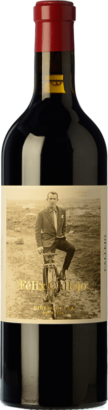 104,95 € 免费送货 | 红酒 Félix Callejo Viñedos de la Familia 岁 D.O. Ribera del Duero 卡斯蒂利亚莱昂 西班牙 Tempranillo 瓶子 75 cl