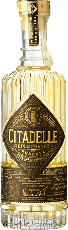 47,95 € Free Shipping | Gin Citadelle Gin Reserve France Bottle 70 cl