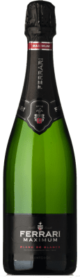 41,95 € Envoi gratuit | Vin Mousseux Blanc Ferrari Maximum Brut D.O.C. Trento Trentin Italie Chardonnay Bouteille 75 cl