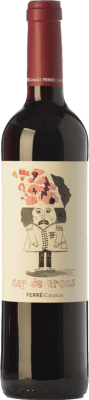 12,95 € 免费送货 | 红酒 Ferré i Catasús Cap de Trons 年轻的 D.O. Penedès 加泰罗尼亚 西班牙 Merlot, Syrah, Cabernet Sauvignon 瓶子 75 cl