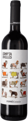 7,95 € Envio grátis | Vinho Tinto Ferré i Catasús Compta Ovelles Jovem D.O. Penedès Catalunha Espanha Merlot, Syrah, Cabernet Sauvignon 75 cl