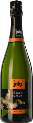 10,95 € Spedizione Gratuita | Spumante Bianco Ferret Guasch Brut Riserva D.O. Cava Catalogna Spagna Macabeo, Xarel·lo, Parellada 75 cl