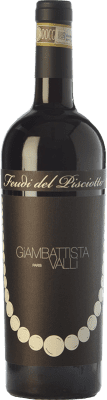 15,95 € Free Shipping | Red wine Feudi del Pisciotto Giambattista Valli D.O.C.G. Cerasuolo di Vittoria Sicily Italy Nero d'Avola, Frappato Bottle 75 cl