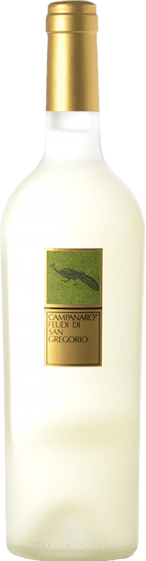 27,95 € Envío gratis | Vino blanco Feudi di San Gregorio Campanaro D.O.C. Irpinia Campania Italia Fiano, Greco Botella 75 cl