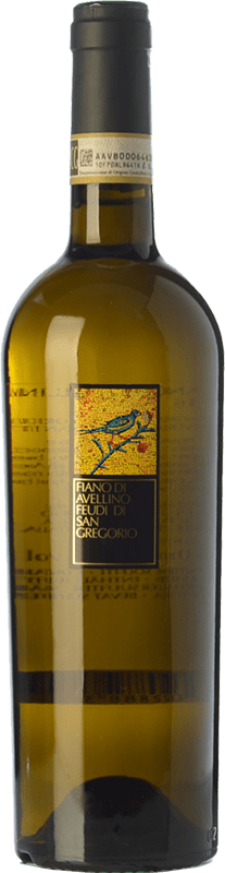 19,95 € 免费送货 | 白酒 Feudi di San Gregorio D.O.C.G. Fiano d'Avellino 坎帕尼亚 意大利 Fiano 瓶子 75 cl