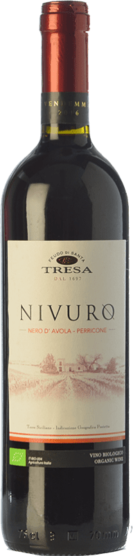 13,95 € Envío gratis | Vino tinto Feudo di Santa Tresa Nìvuro I.G.T. Terre Siciliane Sicilia Italia Cabernet Sauvignon, Nero d'Avola Botella 75 cl