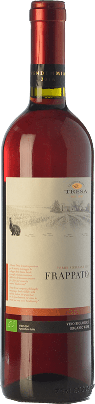 16,95 € Kostenloser Versand | Rotwein Feudo di Santa Tresa I.G.T. Terre Siciliane Sizilien Italien Frappato Flasche 75 cl