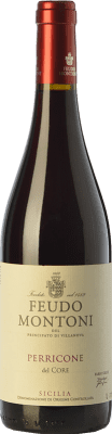 35,95 € Envio grátis | Vinho tinto Feudo Montoni I.G.T. Terre Siciliane Sicília Itália Perricone Garrafa 75 cl