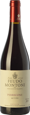 39,95 € Spedizione Gratuita | Vino rosso Feudo Montoni I.G.T. Terre Siciliane Sicilia Italia Perricone Bottiglia 75 cl