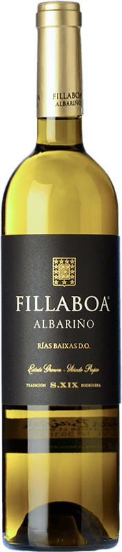 19,95 € Free Shipping | White wine Fillaboa D.O. Rías Baixas Galicia Spain Albariño Bottle 75 cl