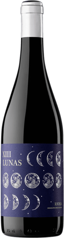 11,95 € Free Shipping | Red wine Fin de Siglo XIII Lunas Aged D.O.Ca. Rioja The Rioja Spain Tempranillo, Grenache Bottle 75 cl