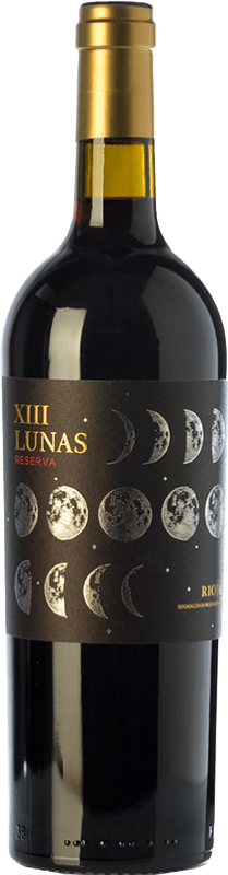 11,95 € Free Shipping | Red Wine Fin de Siglo XIII Lunas Reserve — Aged D.O.Ca. Rioja The Rioja Spain Tempranillo 75 cl