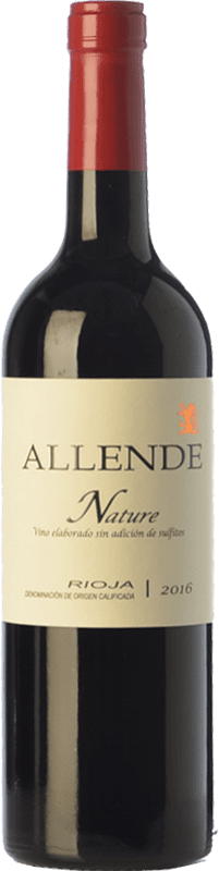 25,95 € Free Shipping | Red wine Allende Nature Joven D.O.Ca. Rioja The Rioja Spain Tempranillo Bottle 75 cl
