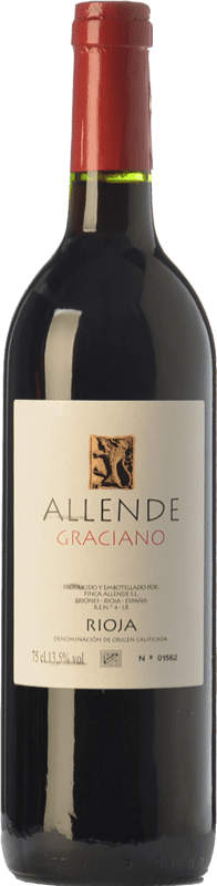 34,95 € Spedizione Gratuita | Vino Rosso Allende Riserva D.O.Ca. Rioja La Rioja Spagna Graciano 75 cl