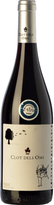 9,95 € Free Shipping | Red wine Ca N'Estella Clot dels Oms Negre Young D.O. Penedès Catalonia Spain Merlot, Cabernet Sauvignon Bottle 75 cl