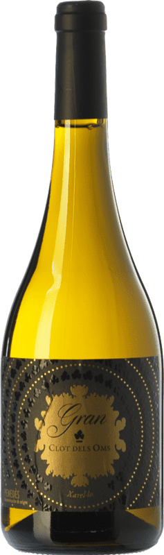 15,95 € Free Shipping | White wine Ca N'Estella Gran Clot dels Oms Crianza D.O. Penedès Catalonia Spain Xarel·lo Bottle 75 cl