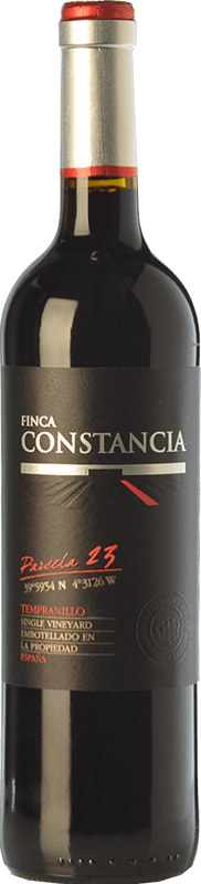 11,95 € Free Shipping | Red wine Finca Constancia Parcela 23 Young I.G.P. Vino de la Tierra de Castilla Castilla la Mancha Spain Tempranillo Bottle 75 cl