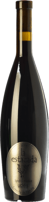 13,95 € Free Shipping | Red wine Finca La Estacada Syrah-Merlot Cosecha de Familia Young D.O. Uclés Castilla la Mancha Spain Merlot, Syrah Bottle 75 cl