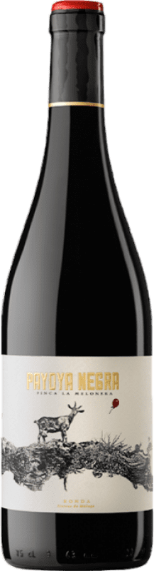 27,95 € Free Shipping | Red Wine Finca La Melonera Payoya Negra Crianza — Aged D.O. Sierras de Málaga Andalusia Spain Syrah — Shiraz, Garnacha — Grenache, Tintilla de Rota Bottle 75 cl