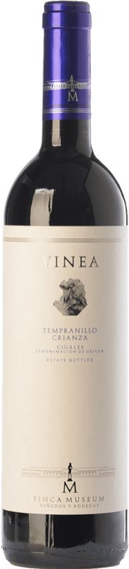 9,95 € Free Shipping | Red wine Museum Vinea Aged D.O. Cigales Castilla y León Spain Tempranillo Bottle 75 cl