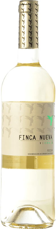 6,95 € Spedizione Gratuita | Vino Bianco Finca Nueva D.O.Ca. Rioja La Rioja Spagna Viura 75 cl