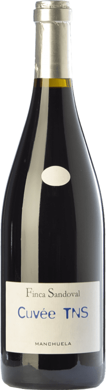39,95 € Spedizione Gratuita | Vino Rosso Finca Sandoval TNS Cuvée Crianza — Invecchiato in Botte D.O. Manchuela Castilla-La Mancha Spagna Syrah, Touriga Nacional Bottiglia Magnum 1,5 L
