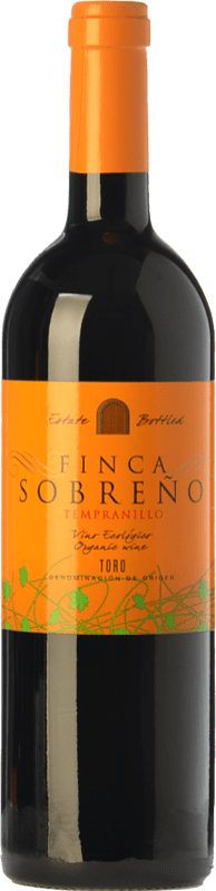 10,95 € Free Shipping | Red Wine Finca Sobreño Young D.O. Toro Castilla y León Spain Tinta de Toro Eco — Organic Bottle 75 cl