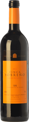 9,95 € Envío gratis | Vino tinto Finca Sobreño Roble D.O. Toro Castilla y León España Tinta de Toro Botella 75 cl