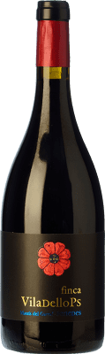 18,95 € 免费送货 | 红葡萄酒 Finca Viladellops Crianza — 陈酿 D.O. Penedès 加泰罗尼亚 西班牙 Syrah — 西拉, Garnacha — 歌海娜 Eco — 生态 有机 天然 75 cl