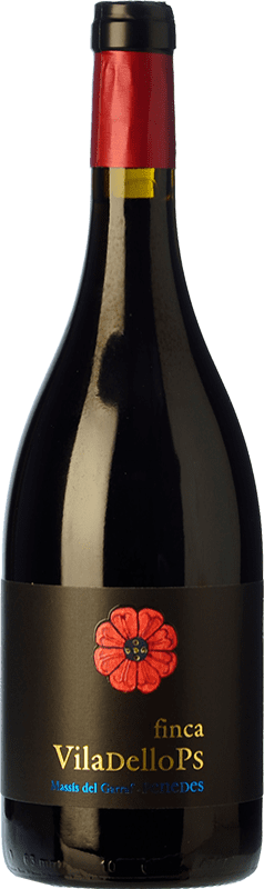 12,95 € Free Shipping | Red wine Finca Viladellops Aged D.O. Penedès Catalonia Spain Syrah, Grenache Bottle 75 cl