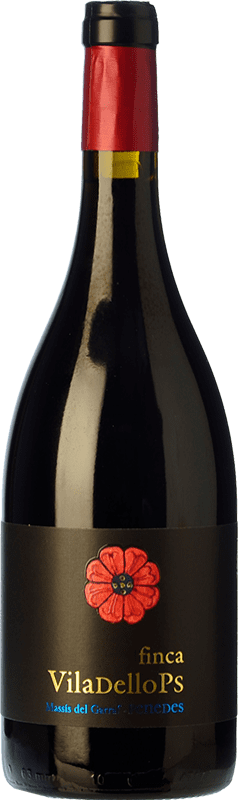 18,95 € 免费送货 | 红酒 Finca Viladellops 岁 D.O. Penedès 加泰罗尼亚 西班牙 Syrah, Grenache 瓶子 75 cl