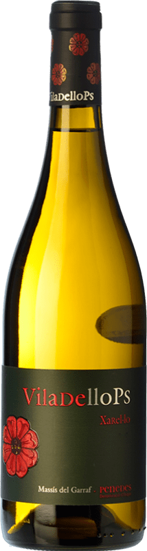 10,95 € Kostenloser Versand | Weißwein Finca Viladellops D.O. Penedès Katalonien Spanien Xarel·lo Flasche 75 cl