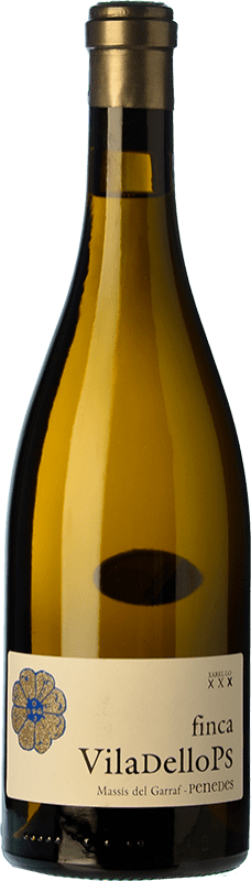16,95 € Envio grátis | Vinho Branco Finca Viladellops Xarel·lo Crianza D.O. Penedès Catalunha Espanha Xarel·lo, Xarel·lo Vermell Eco — Biológico Garrafa 75 cl