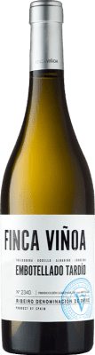 17,95 € Kostenloser Versand | Weißwein Finca Viñoa Embotellado Tardío D.O. Ribeiro Galizien Spanien Godello, Loureiro, Treixadura, Albariño Flasche 75 cl