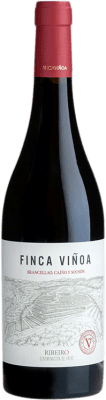 15,95 € Free Shipping | Red wine Finca Viñoa Young D.O. Ribeiro Galicia Spain Sousón, Caíño Black, Brancellao Bottle 75 cl