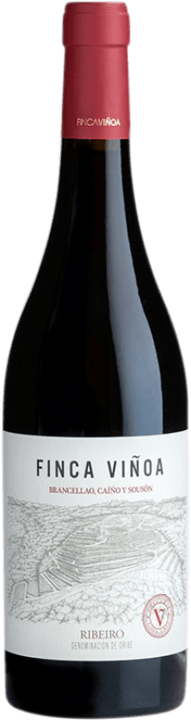 14,95 € Envoi gratuit | Vin Rouge Finca Viñoa Jeune D.O. Ribeiro Galice Espagne Sousón — Sousão, Brancellao, Caíño Bouteille 75 cl