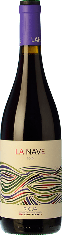 15,95 € Free Shipping | Red wine Laventura Lanave Tinto D.O.Ca. Rioja The Rioja Spain Tempranillo, Mazuelo, Grenache Tintorera Bottle 75 cl