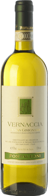 9,95 € Envío gratis | Vino Blanco Fontaleoni D.O.C.G. Vernaccia di San Gimignano Toscana Italia Vernaccia 75 cl